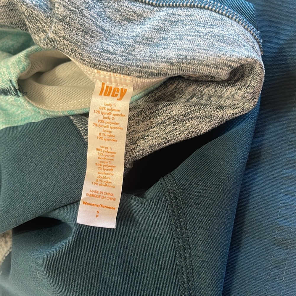 Lucy Mesh Racerback Bra Tank Sz. Small - Picture 3 of 3